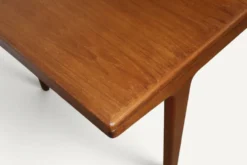 Table de repas extensible danoise en teck – années 1960