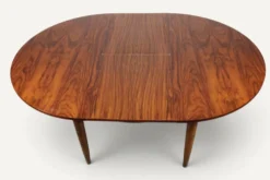 Table de repas extensible en teck, années 1960