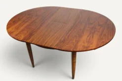 Table de repas extensible en teck, années 1960