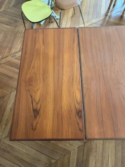 Table de repas extensible en teck par Ib Kofod-Larsen
