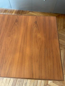 Table de repas extensible en teck par Ib Kofod-Larsen