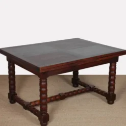 Table de repas extensible, travail français des années 1940