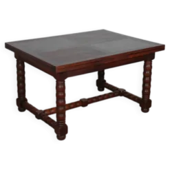 Table de repas extensible, travail français des années 1940