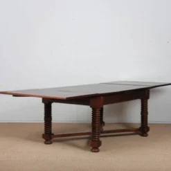 Table de repas extensible, travail français des années 1940