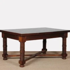 Table de repas extensible, travail français des années 1940