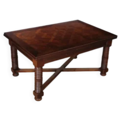 Table de repas extensible, travail français des années 1940
