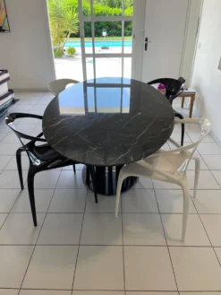 Table de repas Ivresse Roche Bobois + 4 chaises