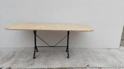 Table de restaurant bistrot en fonte -1m76