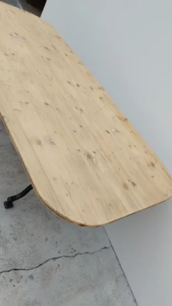 Table de restaurant bistrot en fonte -1m76