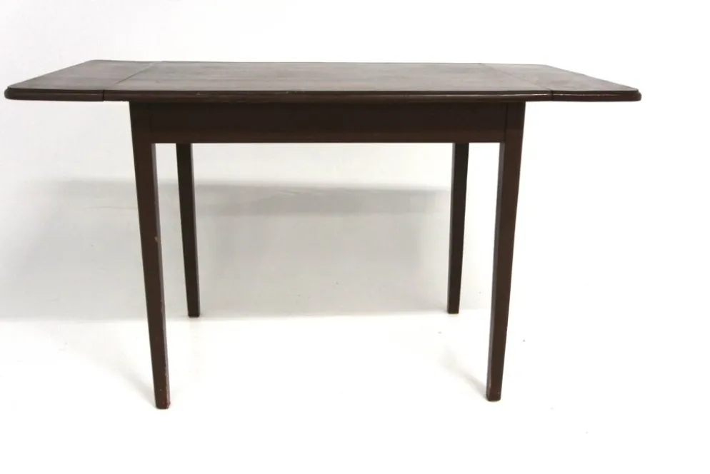 Table de salle à manger à battants en formica, Suède, 1960