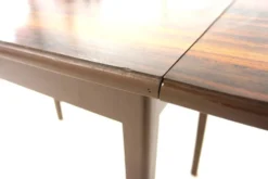Table de salle à manger à battants en formica, Suède, 1960