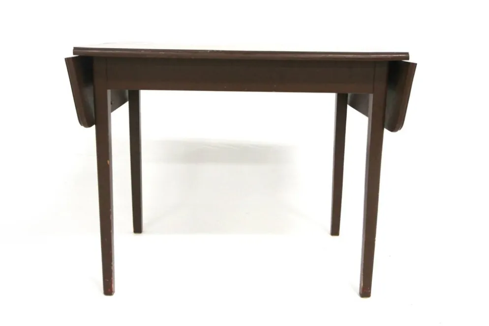 Table de salle à manger à battants en formica, Suède, 1960