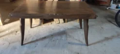 Table de salle à manger extensible en chêne massif