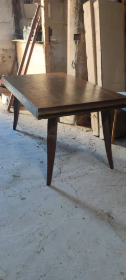 Table de salle à manger extensible en chêne massif