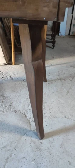 Table de salle à manger extensible en chêne massif