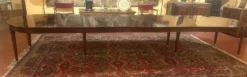 Table de salle à manger extensible d'époque Louis XVI en acajou à bandeau d