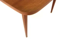 Table de salle à manger scandinave en teck, Suède, 1960