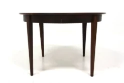 Table de salle à manger scandinave en palissandre, Rosengren, Danemark