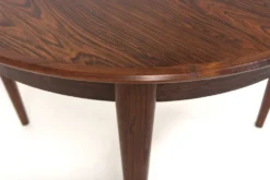 Table de salle à manger scandinave en palissandre, Rosengren, Danemark