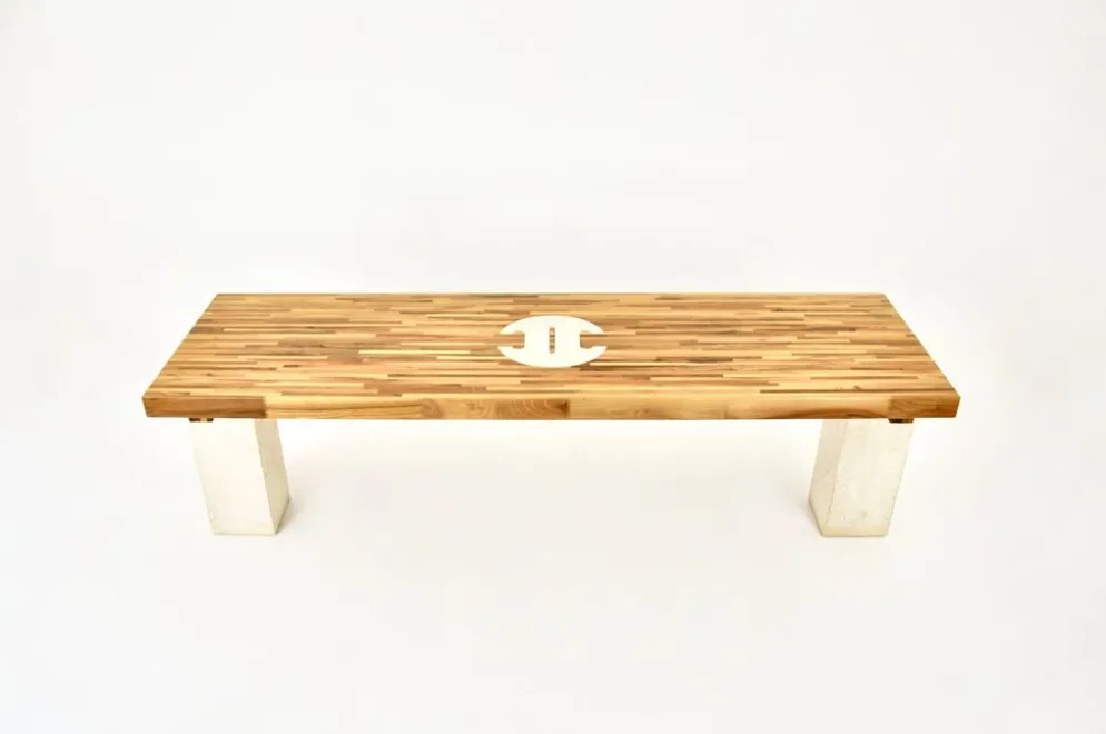 Table de salle à manger « Sole » par Gio Pomodoro, 1970s