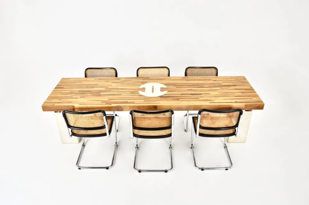 Table de salle à manger « Sole » par Gio Pomodoro, 1970s
