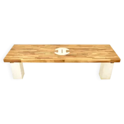 Table de salle à manger « Sole » par Gio Pomodoro, 1970s
