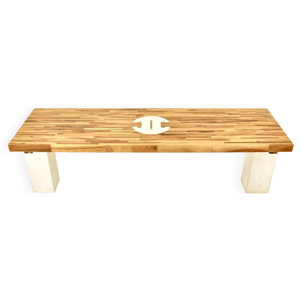Table de salle à manger « Sole » par Gio Pomodoro, 1970s