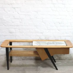 Table de salon - bar modèle 210 par Alfred Hendrickx pour Belform 1956