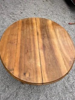 Table de salon à volets rabattants