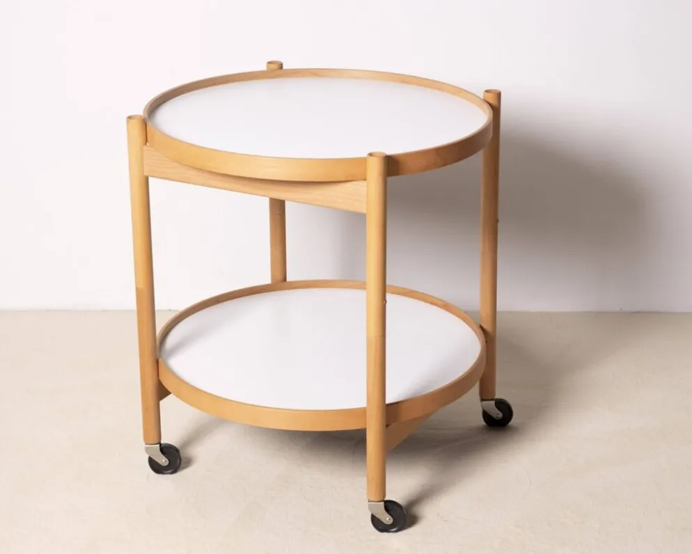 Table de service pliante Hans Bølling Modèle 50 par Brdr. Krüger au Danemark