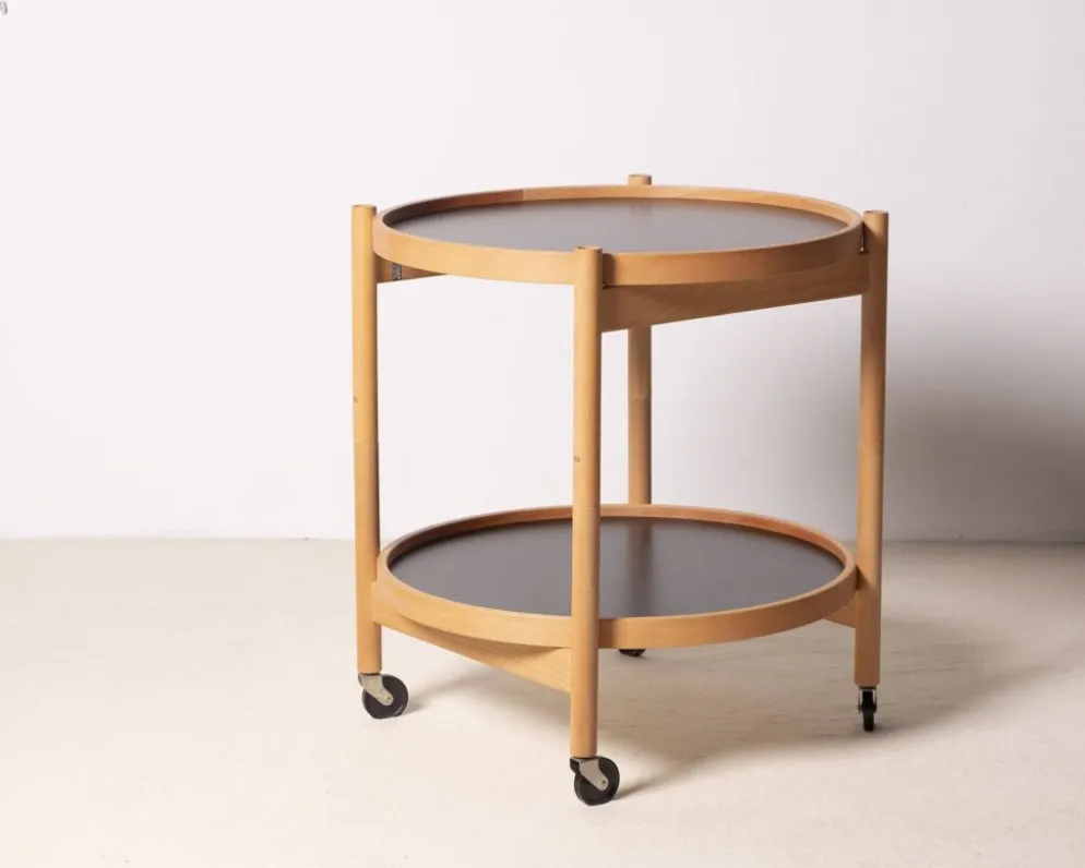 Table de service pliante Hans Bølling Modèle 50 par Brdr. Krüger au Danemark