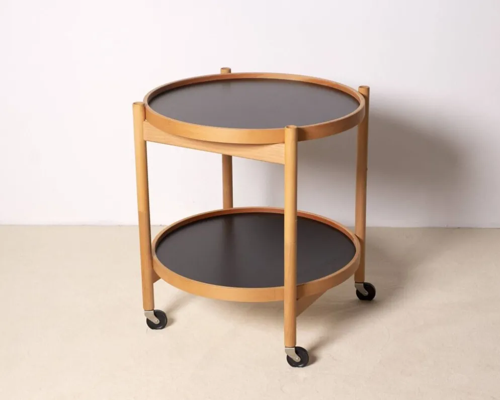 Table de service pliante Hans Bølling Modèle 50 par Brdr. Krüger au Danemark