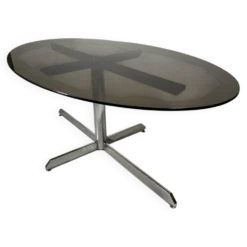 Table design attribué à Florence Knoll pour Roche Bobois 70's