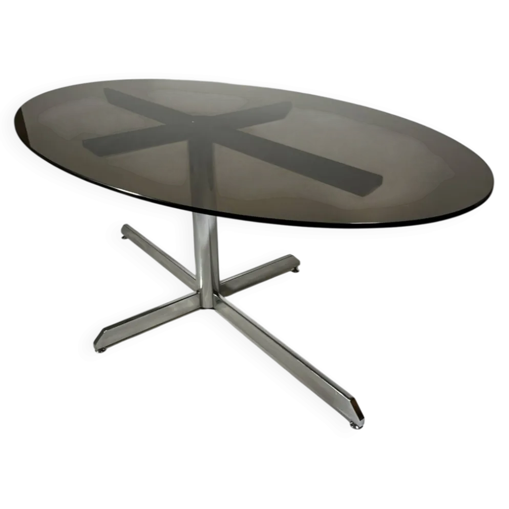 Table design attribué à Florence Knoll pour Roche Bobois 70's