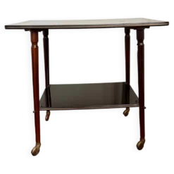 Table desserte pieds compas vintage