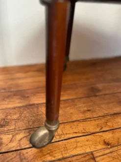Table desserte pieds compas vintage