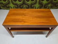 Table desserte roulette teck 1970