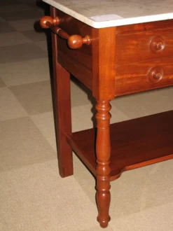 Table de toilette acajou XIXeme