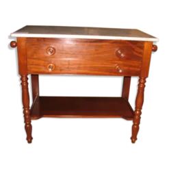 Table de toilette acajou XIXeme