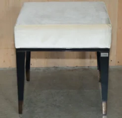 Table de toilette et tabouret Nascondino Fendi Casa en ébène Macassar