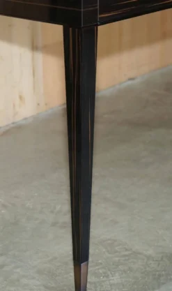 Table de toilette et tabouret Nascondino Fendi Casa en ébène Macassar
