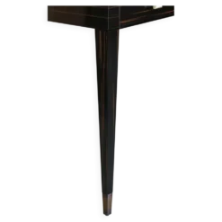 Table de toilette et tabouret Nascondino Fendi Casa en ébène Macassar