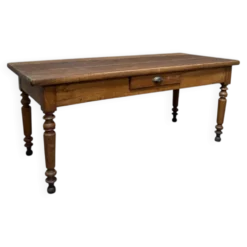Table de travail en chêne massif 1960's