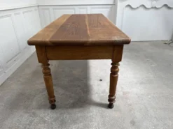 Table de travail en chêne massif 1960's