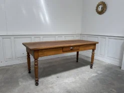 Table de travail en chêne massif 1960's