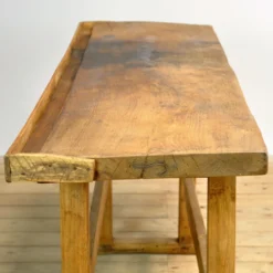 Table de travail en chêne, vers 1920
