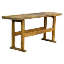 Table de travail en chêne, vers 1920