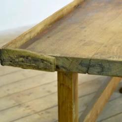 Table de travail en chêne, vers 1920