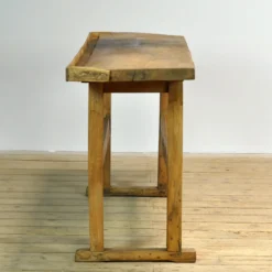 Table de travail en chêne, vers 1920