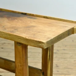 Table de travail en chêne, vers 1920